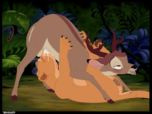 Bambi and Nala