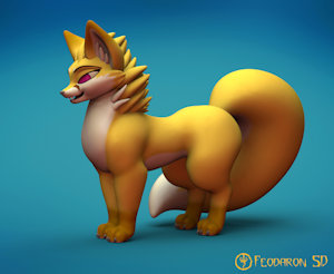 Sloth Fox 3D