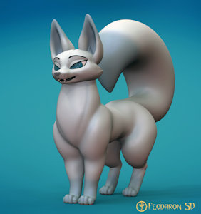 Lust Arctic Fox 3D