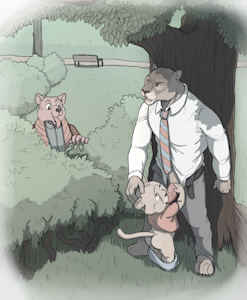Daddy and Son Illustrations 5