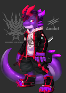 Hi am Axolot form Great Lungmen ! (Arknights game fanmade)