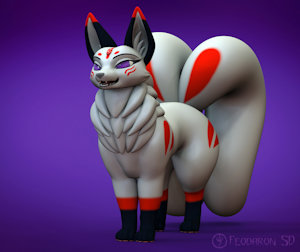 Envy Kitsune 3D