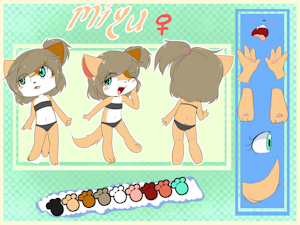 Miyu reference sheet