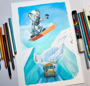 Extreme Snowboarding