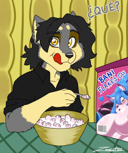 eating cereal