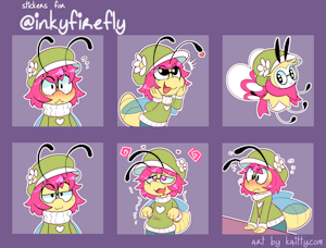 Inky Stickers