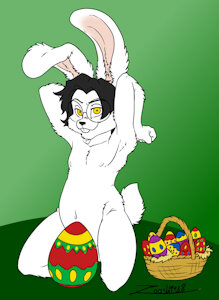 Zooshi Easter bunny