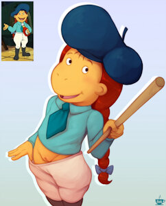 Muffy's director outfit.