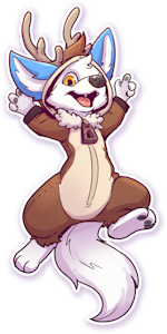 "look, I'm a deer!” By the_secret_cave