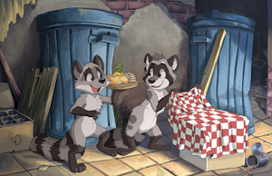 Raccoon date