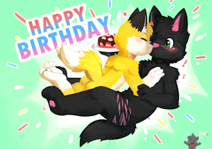 Commission by Luckyrainbowwolf