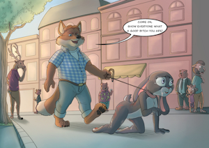 Commission - Leash Training