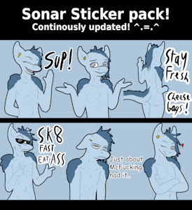 Sonar Telegram sticker-pack