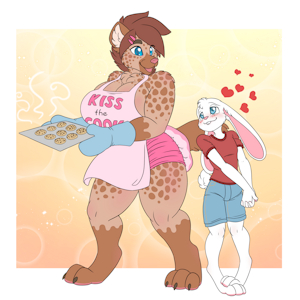 Baking Cookies for a Bunny