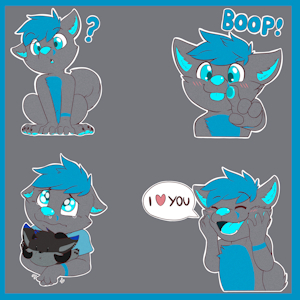 Britepaw Stickerpack!