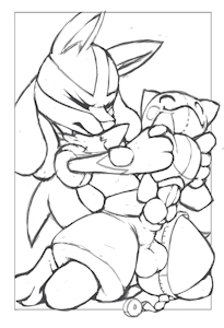 size difference.