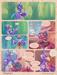Winging It Page 1