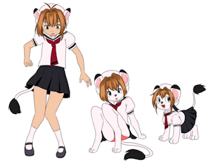 Sakura into White Lion TF