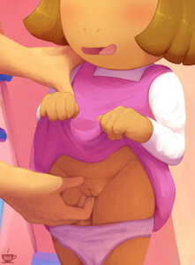 D.W. pussy fondling.