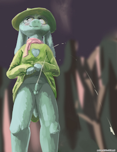 ralsei peeing