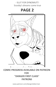 Slut for Dynomutt: Scooby's dreams come true / PAGE 2 (INKED) >:0