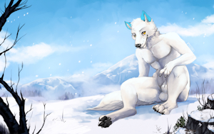 “a wolf in the wild” By I-Psilone