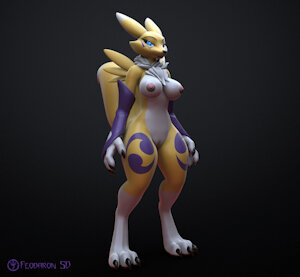 Renamon 3D