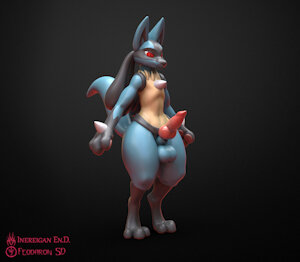 Lucario 3D
