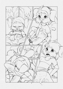 Pup Puffs Page8 (progress)