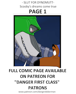 Slut for Dynomutt: Scooby's dreams come true / PAGE 1 of 5