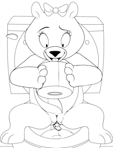 Charmin Cub Grows A Tail