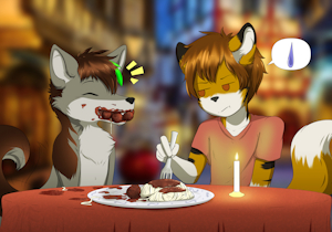 Dinner with my loved one