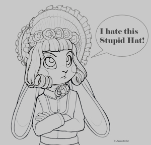 Annabelle stupid hat
