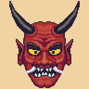 Demon mask