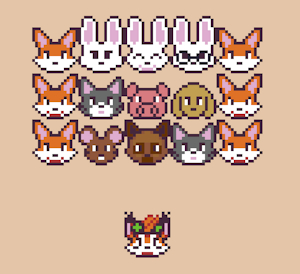 Fluffy Pixel Army
