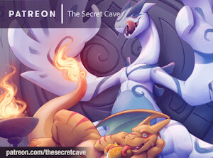 September pairing:  Lugia x Charizard