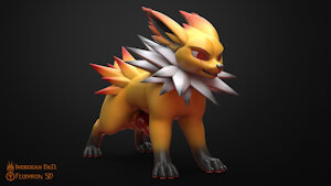 Flux Jolteon 3D