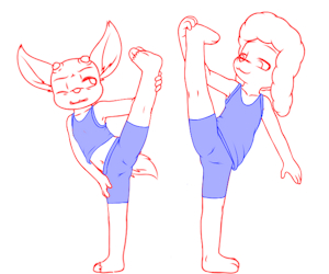 Chicas Flexibles