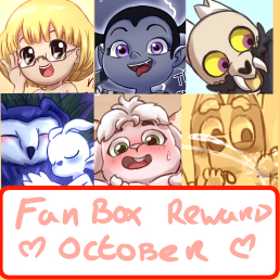 October Fanbox rewards