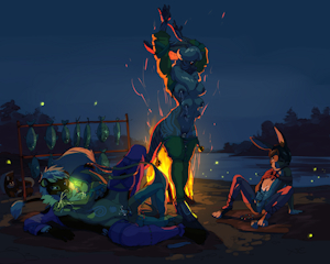 Tribal Dusk Dance [commission]