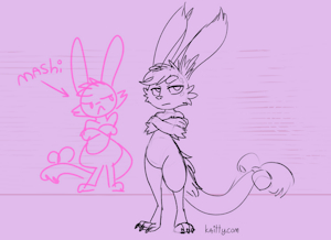 Mashi is an angry alien