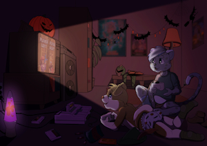 Commission - After Trick-or-treating