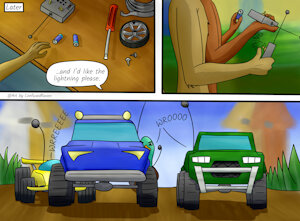 Unusual Vacation - Pg 13