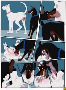 Desoto and Scooby Dee Page 1 of 2 (COMMISSION) >:0