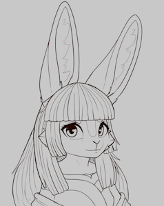 Usagi quick drawing
