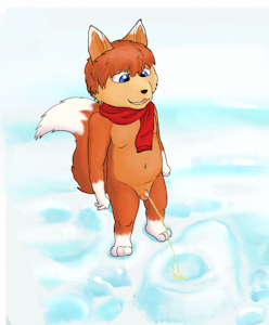 No potty?  Snow potty!