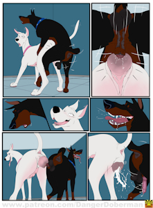 Desoto and Scooby Dee Page 2 of 2 (COMMISSION) >:0