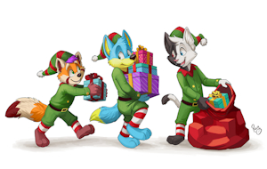 Three Elves: Kai, Jay and Darth