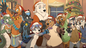 A Bearly Furcasting Staff Christmas!