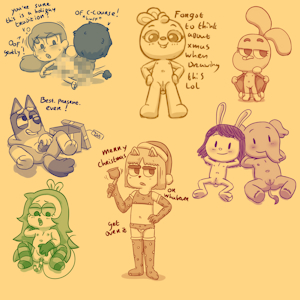 Holiday stream sketches 2